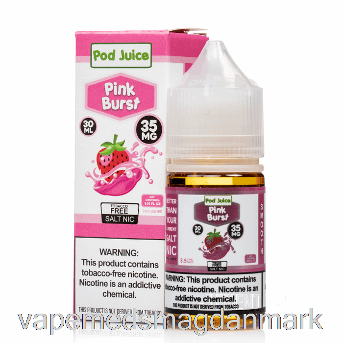Vape Juice Pink Burst - Pod Juice - 30ml 35mg